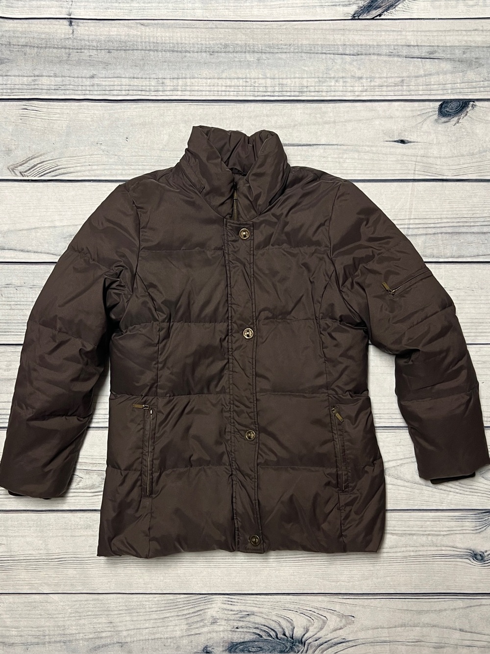 Anne Klein Down Quilted Puffer Coat